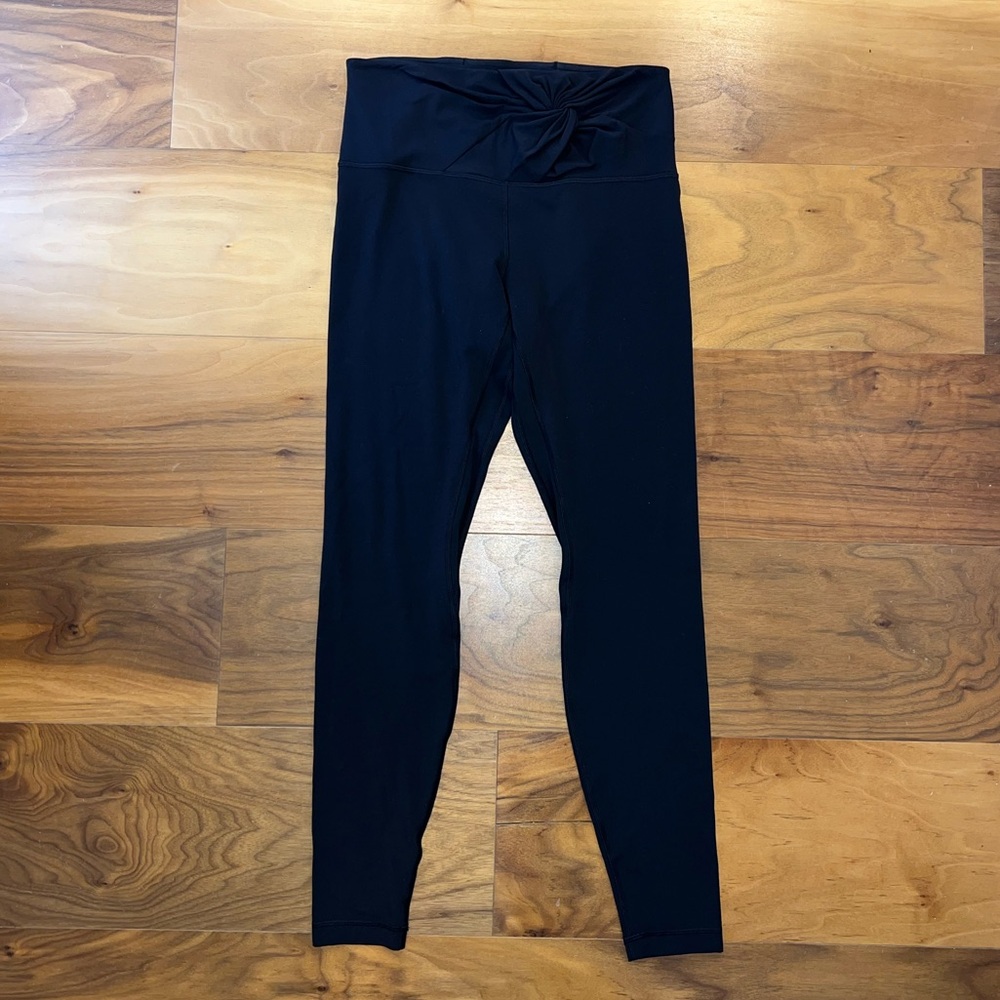 lululemon athletica Midnight Black High-Waisted Leggings